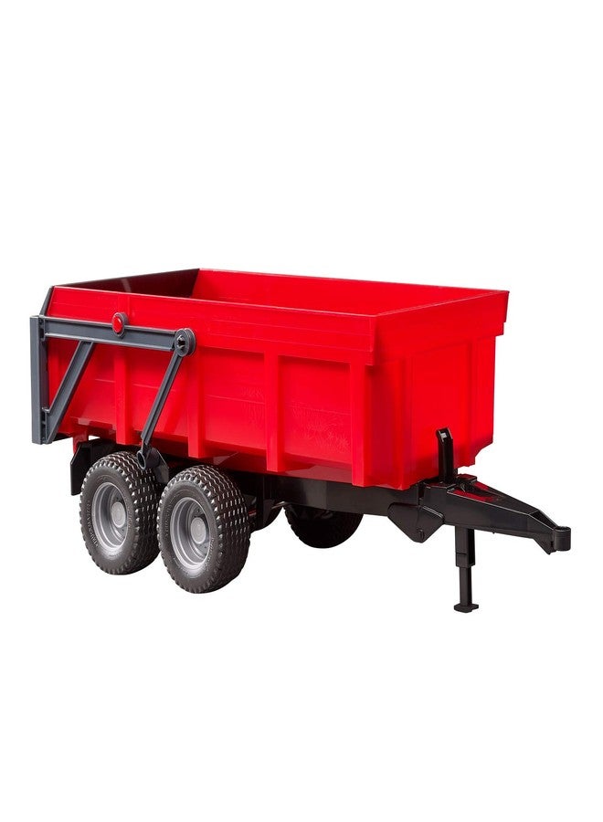Bruder 02211 Tip Trailer (red) - Image 2