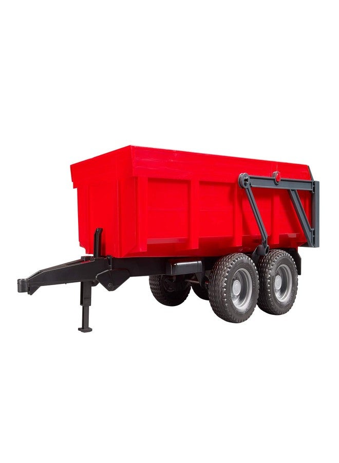 Bruder 02211 Tip Trailer (red) - Image 1
