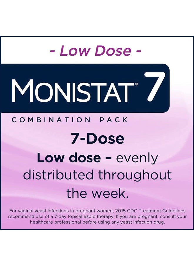 Monistat 7 Day Yeast Infection Treatment for Women, 7 Miconazole Cream Applications with Disposable Applicators, 2 Pack  - Image 4