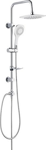 Bathroom Rain Quadro White White Top Shower Set - pzsku/Z14F09790AB0EDC60361CZ/45/_/1741631871/e9c493f8-0fe2-4383-826f-00f50cfde085