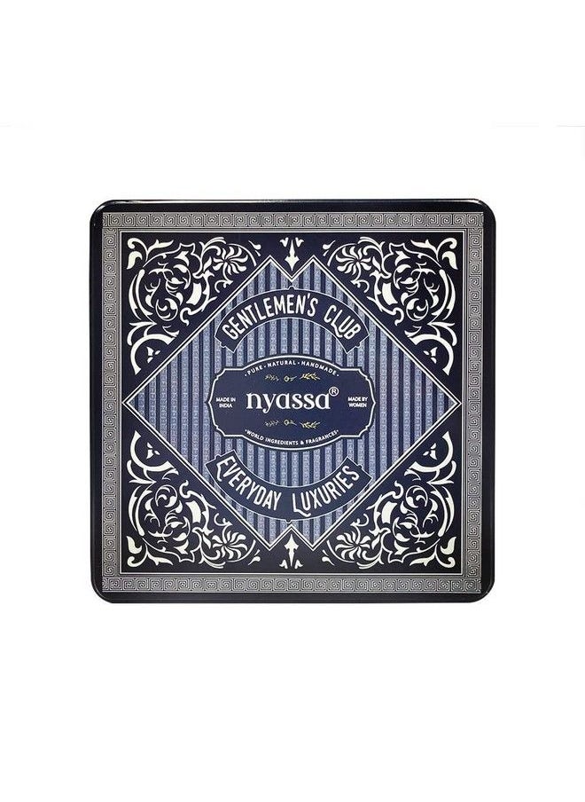 Nyassa Gentlemen’S Club Everyday Luxuries Tin Box Gift Set ;Gift Set For All Occasions; Handmade Soap Men  - Image 3