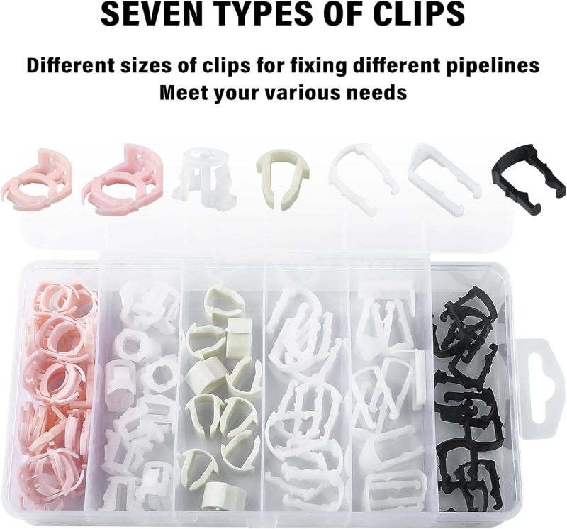 Fuel Line Repair Kit: 70pcs Premium Nylon Clips - Wide Compatibility, Convenient Storage, Time & Cost Saving Automotive Fuel Line Clips for DIY Car Repair, Automotive Repair - Image 5