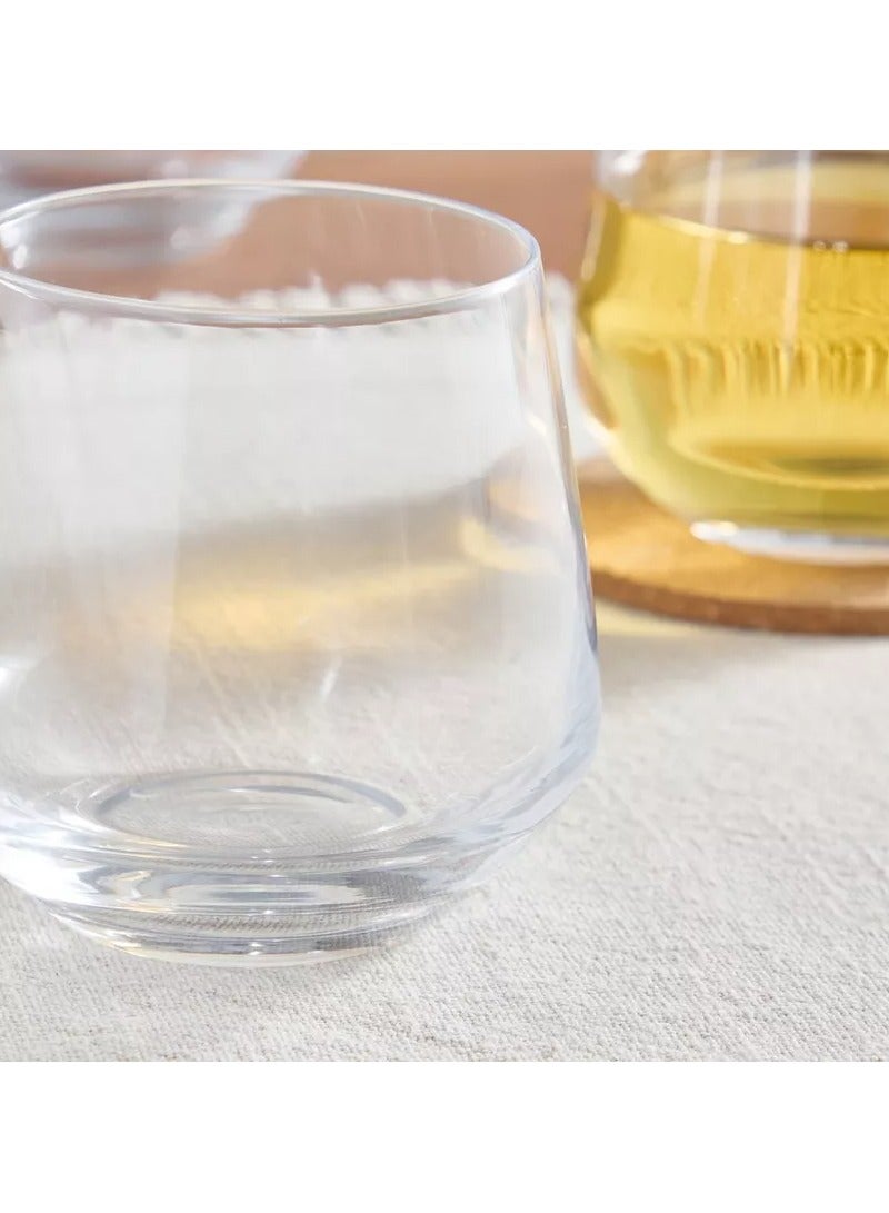 Home Box Aqua 6-Piece Crystal DOF Glass Set - 380 ml - Image 3