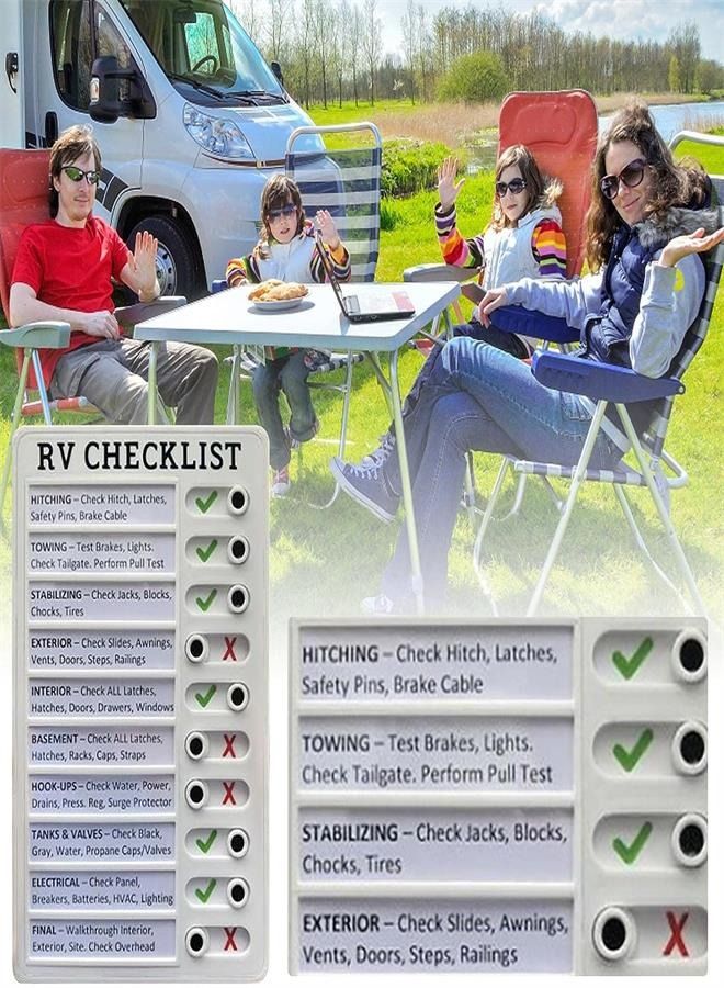 RV Checklist Project Inspection RV Inspection Registration Form Master Bedroom Wall Decor Stickers - Image 4