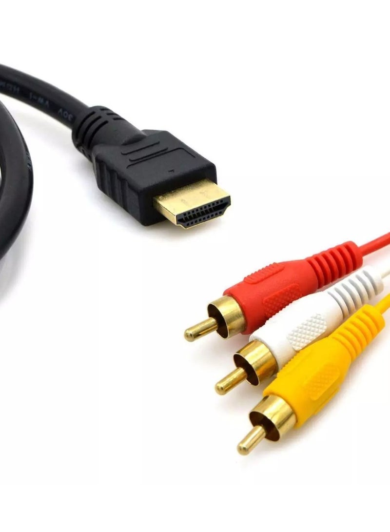 HDMI to RCA Adapter – Connect HD devices to AV monitors and TVs  - Image 3