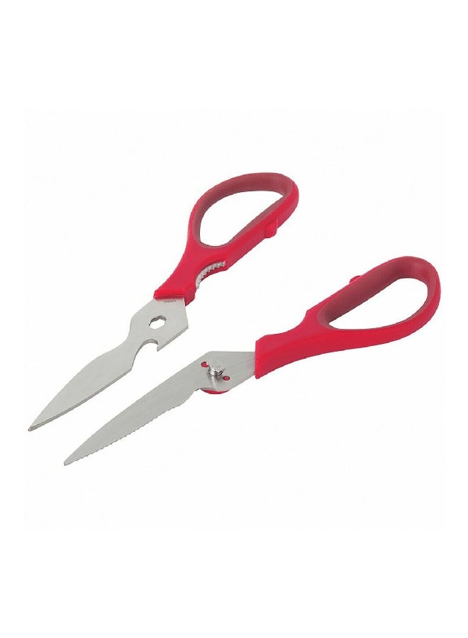 Trudeau Detachable Multi Purpose Kitchen Shear Red and Silver 20 cm 09610121/12803 - Image 3