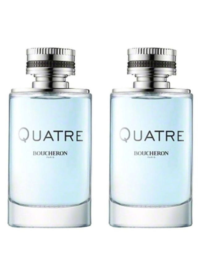 بوشرون مجموعة عطور بوشرون كواتر EDT للرجال، مكونة من قطعتين - Image 1