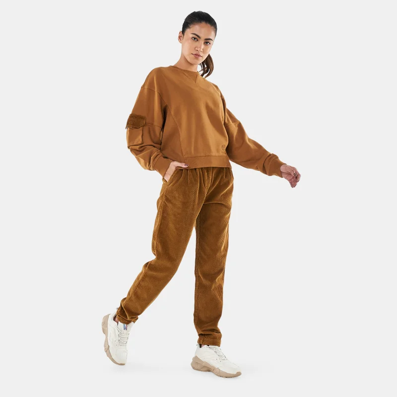Timberland Women's Oversized Cropped Sweatshirt