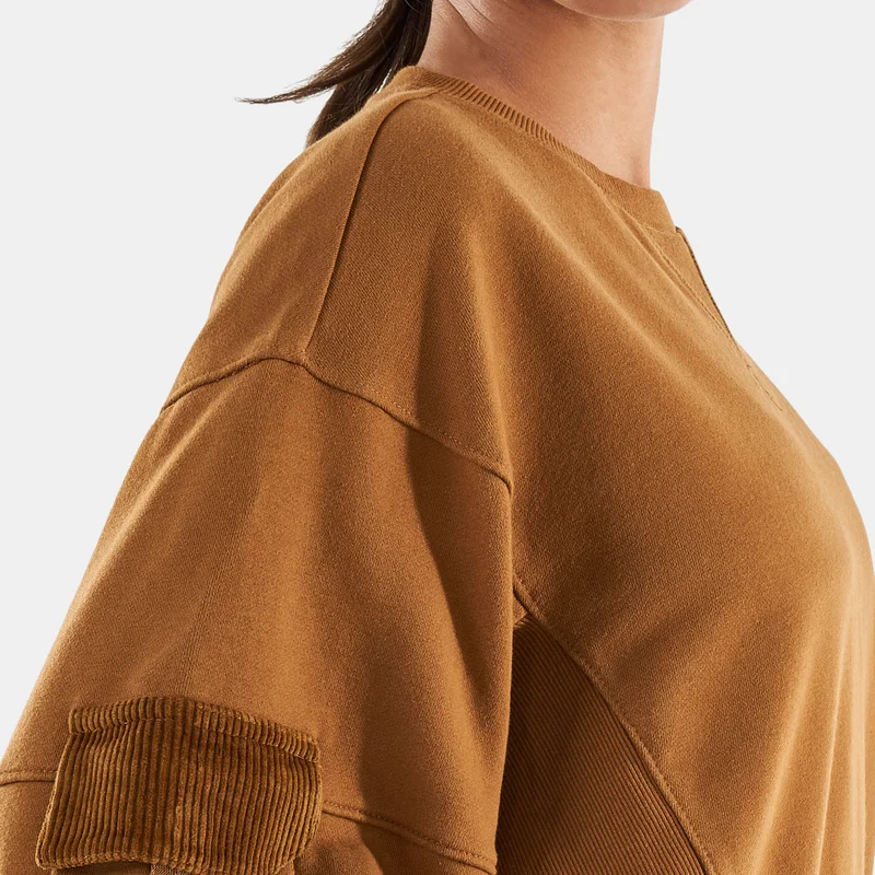 Timberland Women's Oversized Cropped Sweatshirt