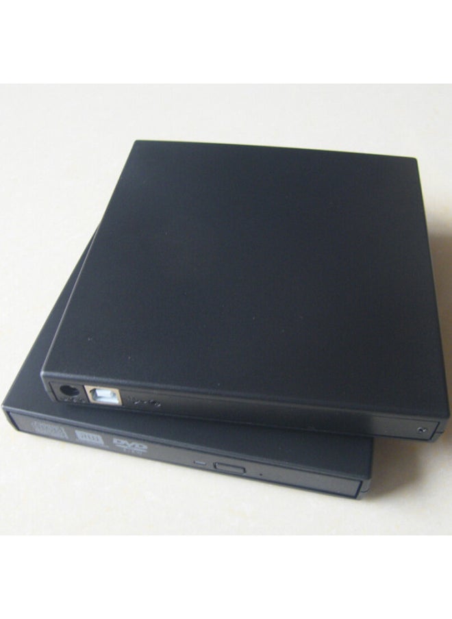 Neutral External DVD Disc Burner Computer Universal External Mobile USB DVD Burner Direct Sale-Color:Black-Specifications:13.8*13.8*1.8