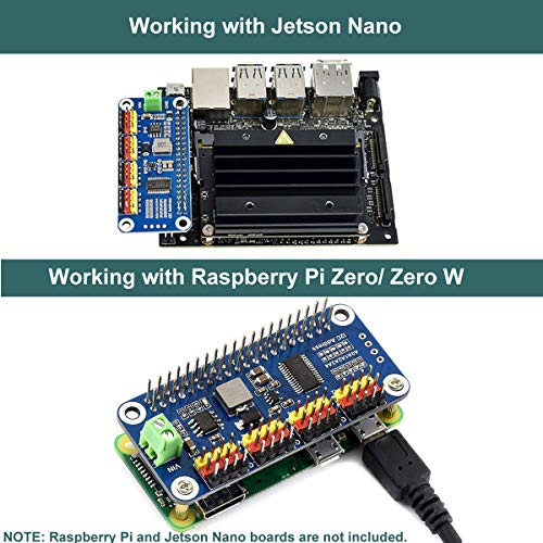 MakerFocus PWM Servo Motor Driver IIC Module 16 Channel PWM Outputs 12 Bit Resolution I2C Compatible with Raspberry Pi 5 4 3B+ 3B Zero/Zero W/Zero WH and Jetson Nano - Image 5