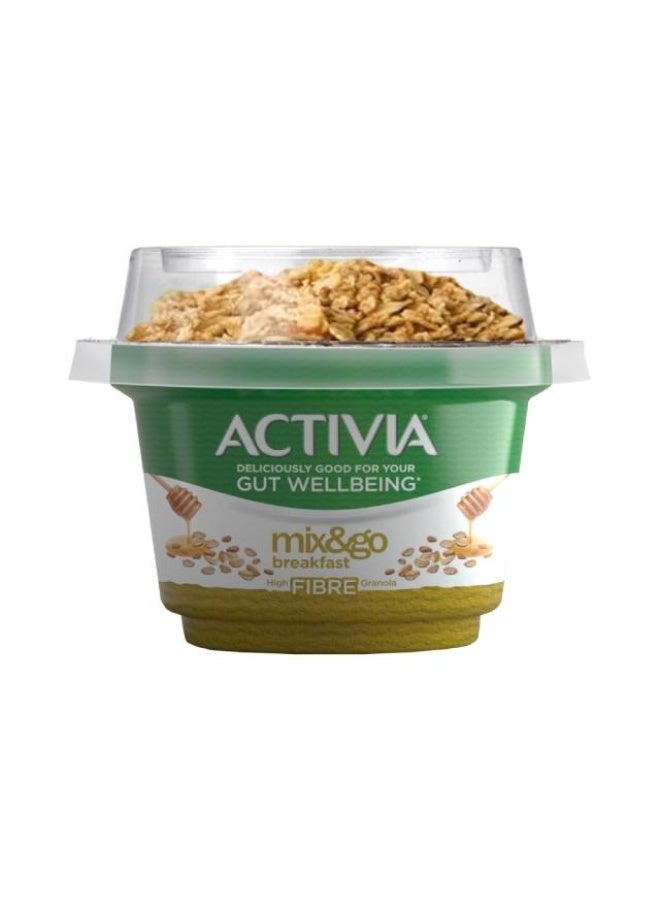 Activia Mix & Go Breakfast, Honey Oat Cereal - 170g, Saudi Arabia - Image 1
