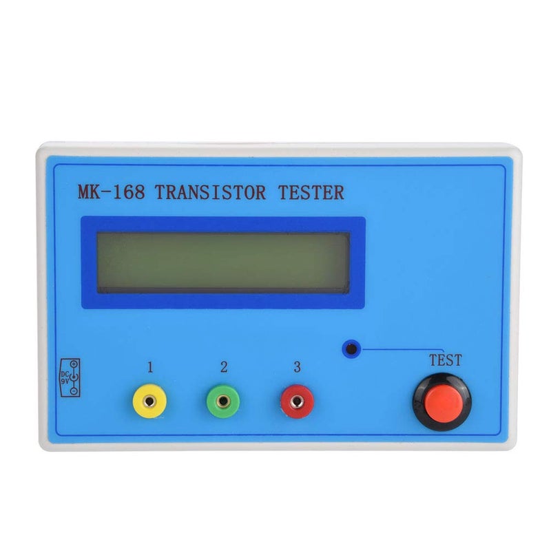 Focket Transistor Tester, MK-168 8MHz External Crystal Multifunction Diode Triode Capacitance Tester RLC NPN PNP MOS Meter with Automatically Detect - Image 1