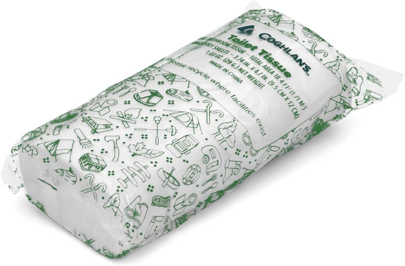 Coghlan's Packable Camp Toilet Tissue - Biodegradable and Coreless Rolls, Pack of 2 - Image 2