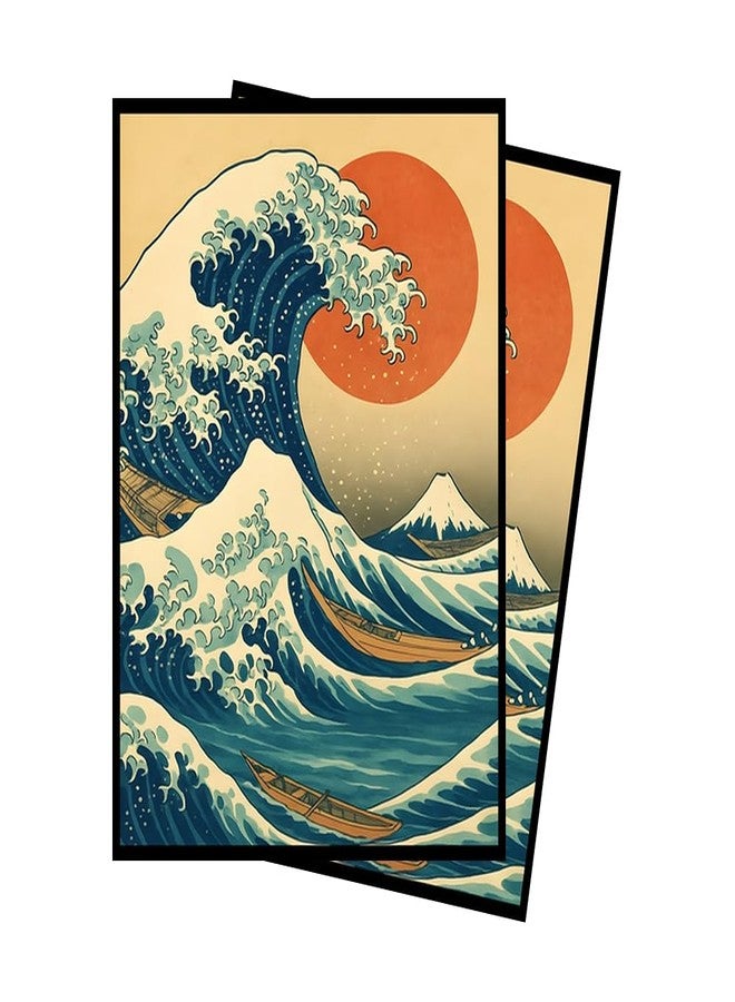 Paramint Hokusai Classic MTG Card Sleeves (Smooth) - 104 Count Standard Size TCG Sleeves - Compatible with Magic The Gathering - Double Sleeving - Original Art Design, Premium Protection - Image 1