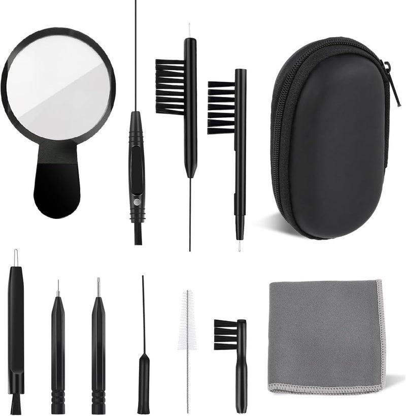 Hearing Aid Cleaning Kit for Adults - 13 Pieces