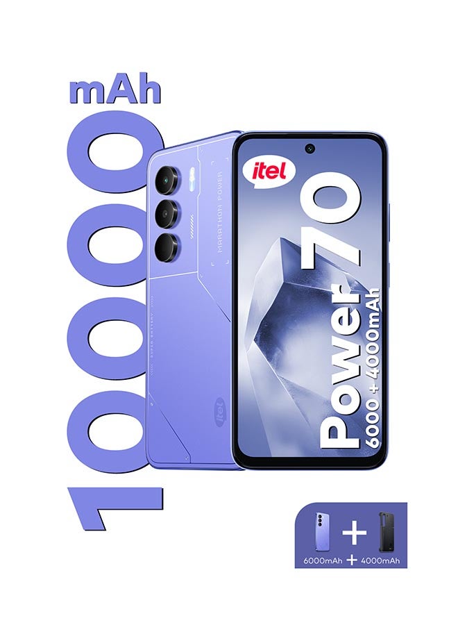 ITEL P70 Dual SIM Marine 4+4GB RAM 256GB 4G With Charging Case - Middle East Version - Image 1
