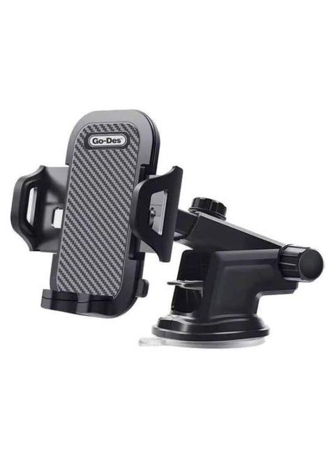 Go-Des Car Mobile Holder, 360 Degree Rotation & Adjustable Mobile Stand for Car Dashboard Windshield and Air Vent
