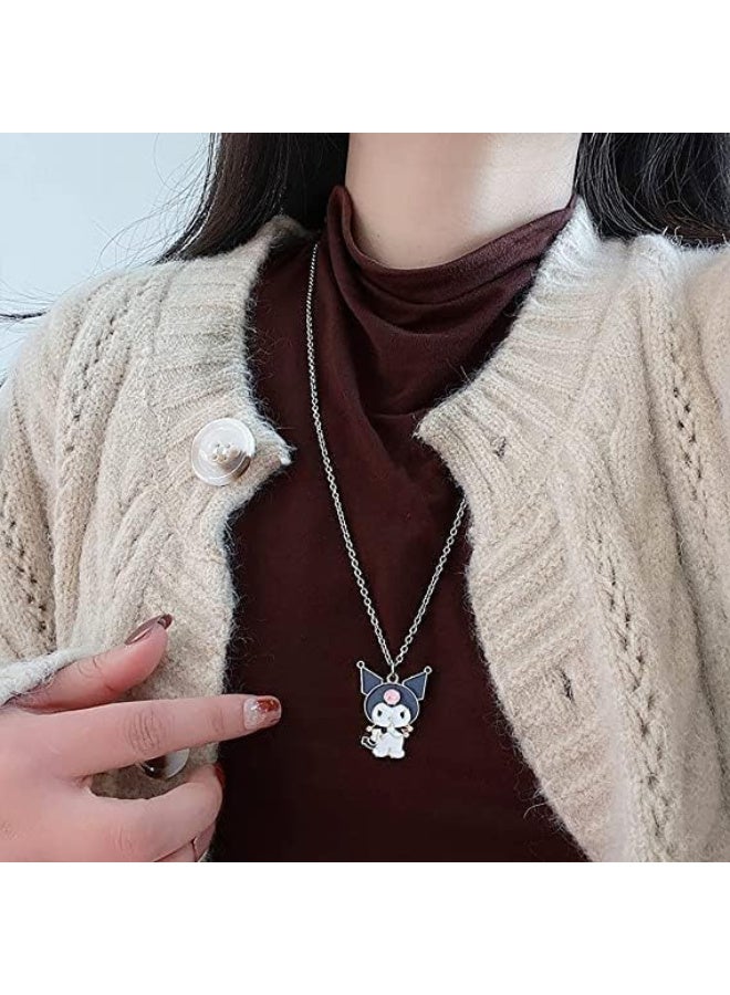 JOUDIYA Cute Necklace Bff Necklace for 2 Cute Necklaces Aesthetic Pendant Accessories Kawaii Friendship Bestie Best Friend Gift For Teen Girls - Image 4