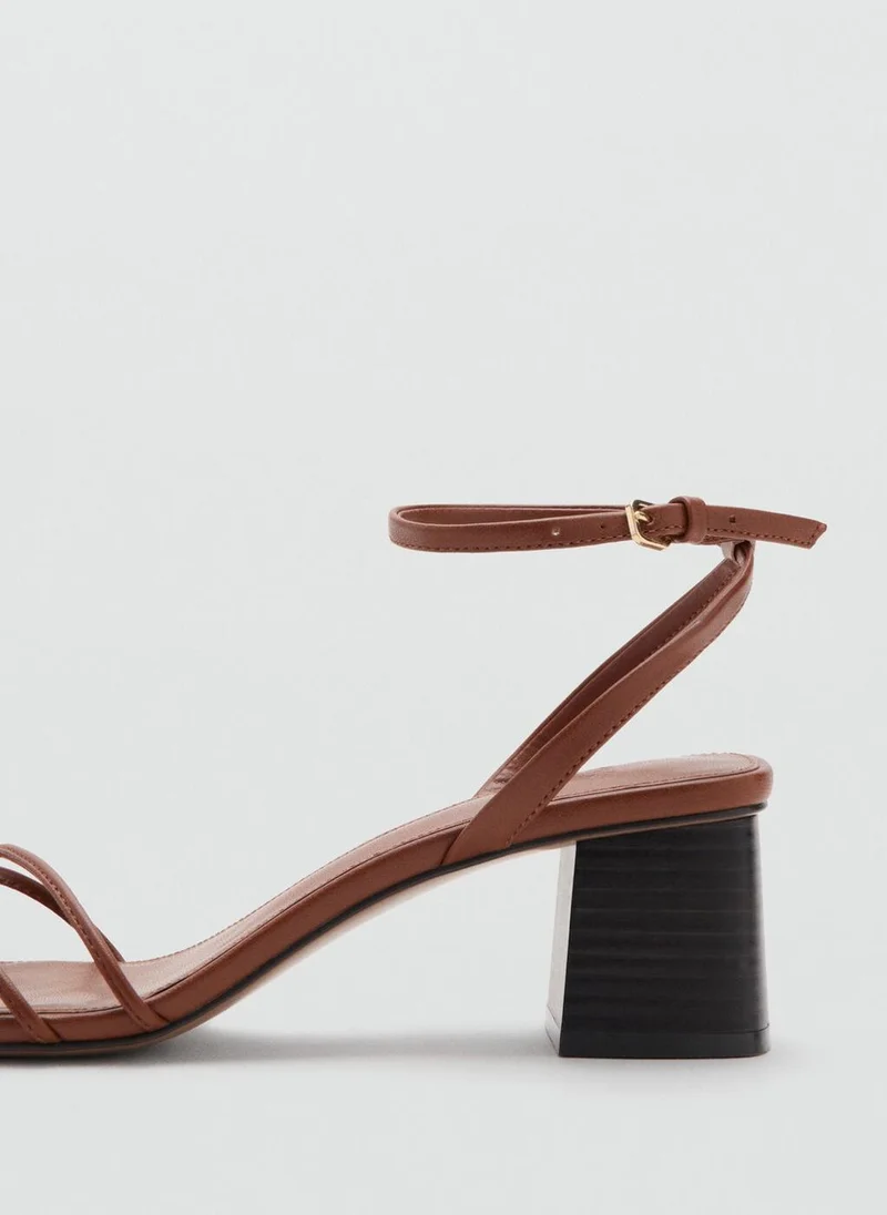 مانجو Heeled sandals with straps