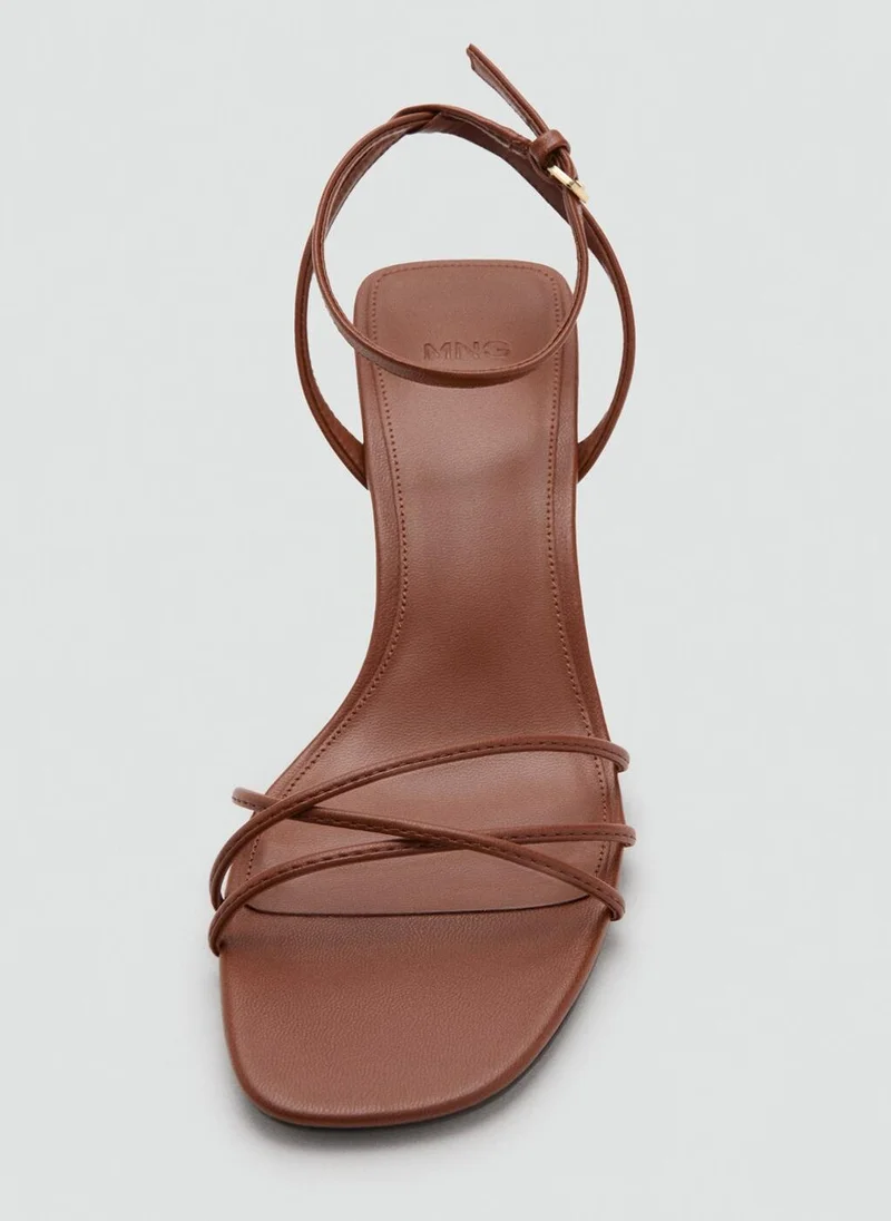 مانجو Heeled sandals with straps