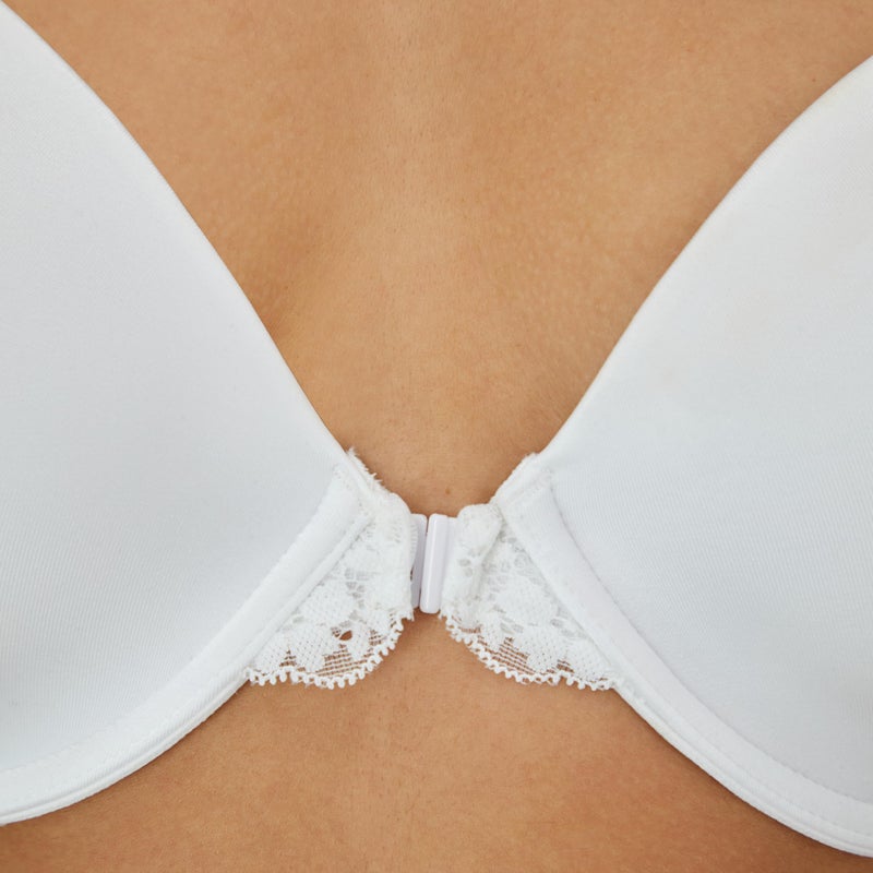 Maidenform Women's Pure Genius T-Back Bra , White,40D - Image 4