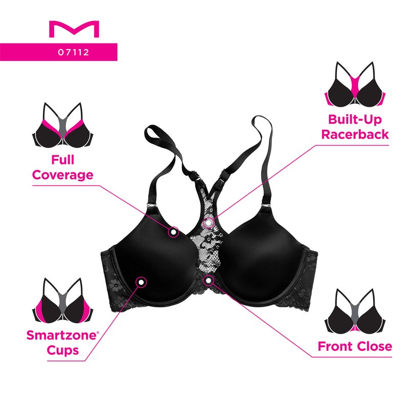 Maidenform Women's Pure Genius T-Back Bra , White,40D - Image 5