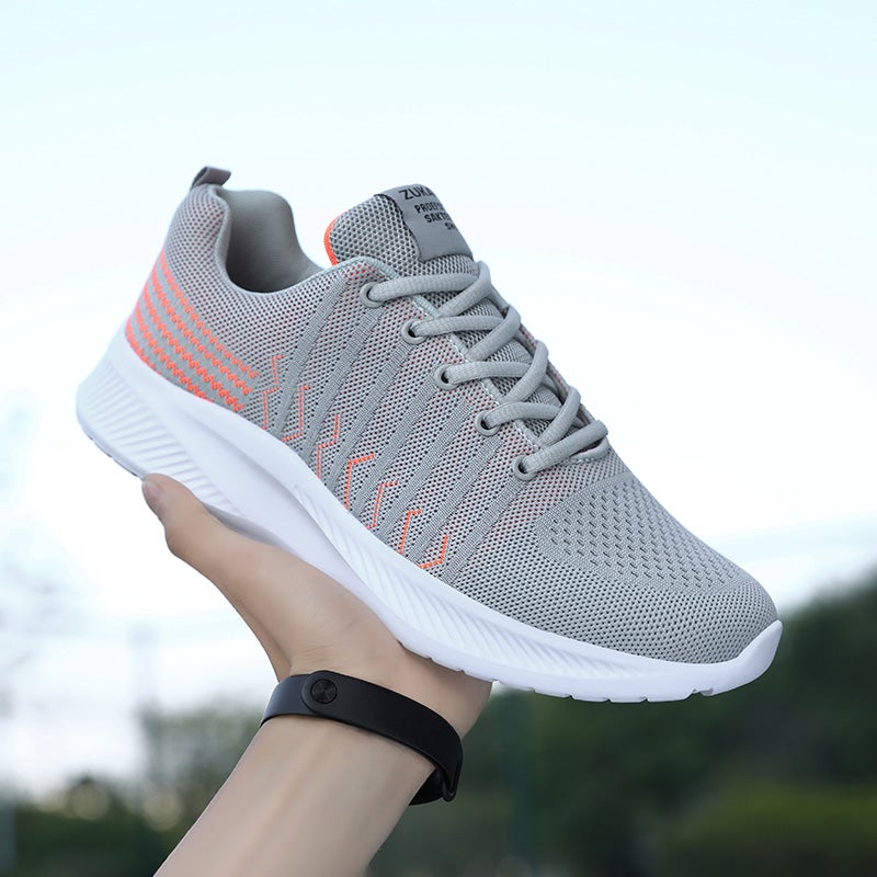 Autumn Men'S Shoes Flying Net Shoes Men'S Mesh Surface Casual Sneaker Running Men'S Net Red Tide Shoes - Image 5