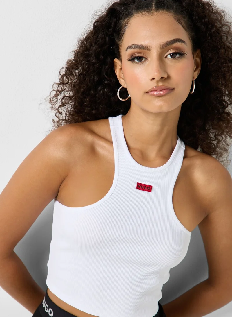 HUGO Ribbed Knitted Tanks