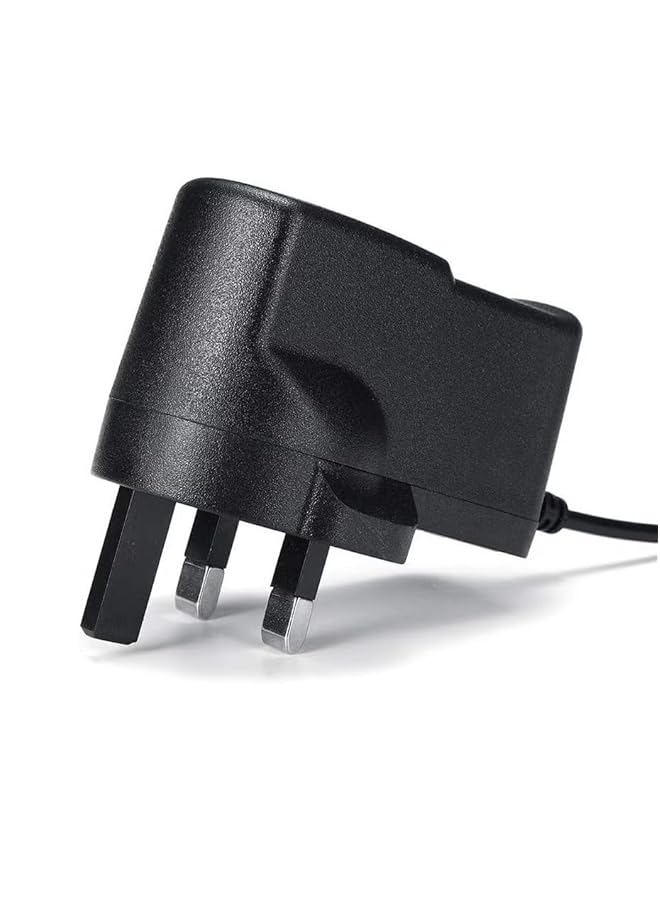 صندوق العاب شاحن محول تيار متردد للأطفال سيارة كهربائية للركوب على دراجة سيارة تعمل بالبطارية 12 فولت 1 أمبير 30 × 20 × 10 سم أسود - Image 2