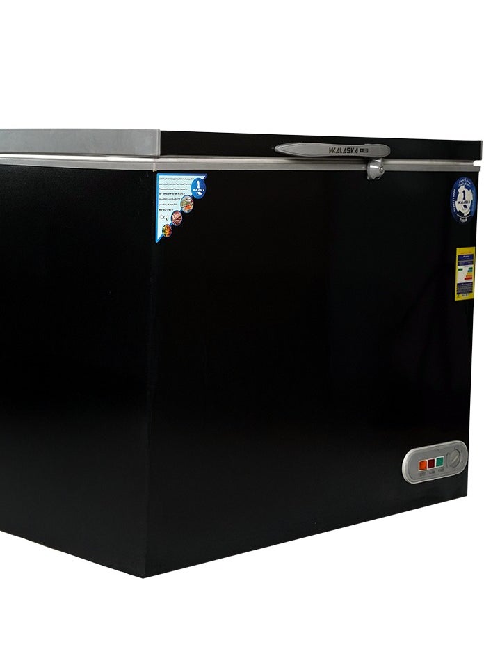 ألاسكا ديب فريزر 270لتر اسود  - Image 3