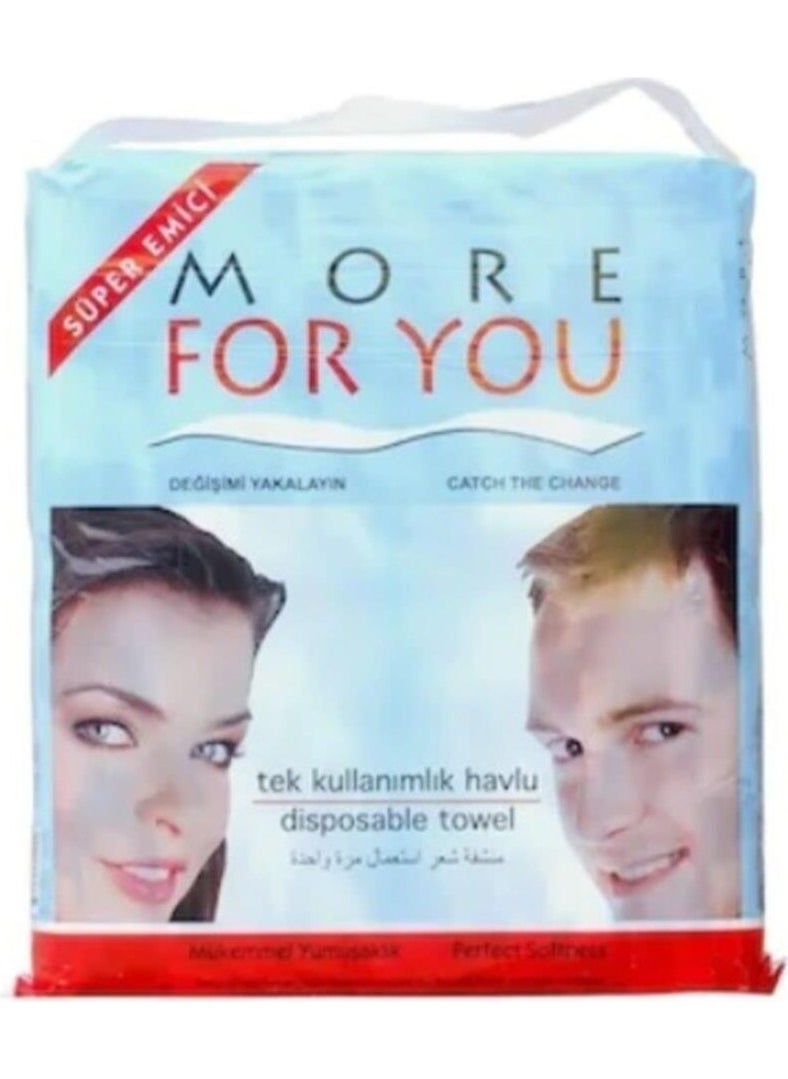 MORE FOR YOU Disposable Towel 100 Pieces 