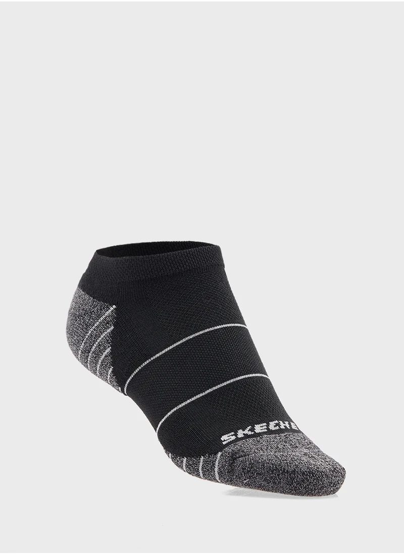 SKECHERS 3 Pack Extended Terry Low Cut Socks