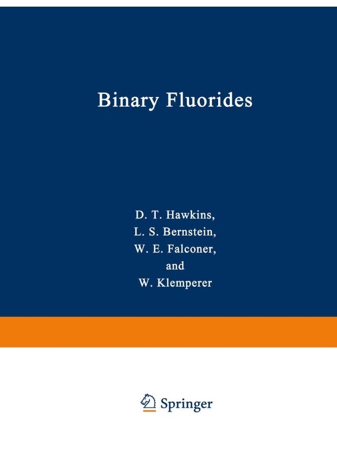 null - Binary Fluorides: Free Molecular Structures and Force Fields A Bibliography (1957-1975) - Image 1