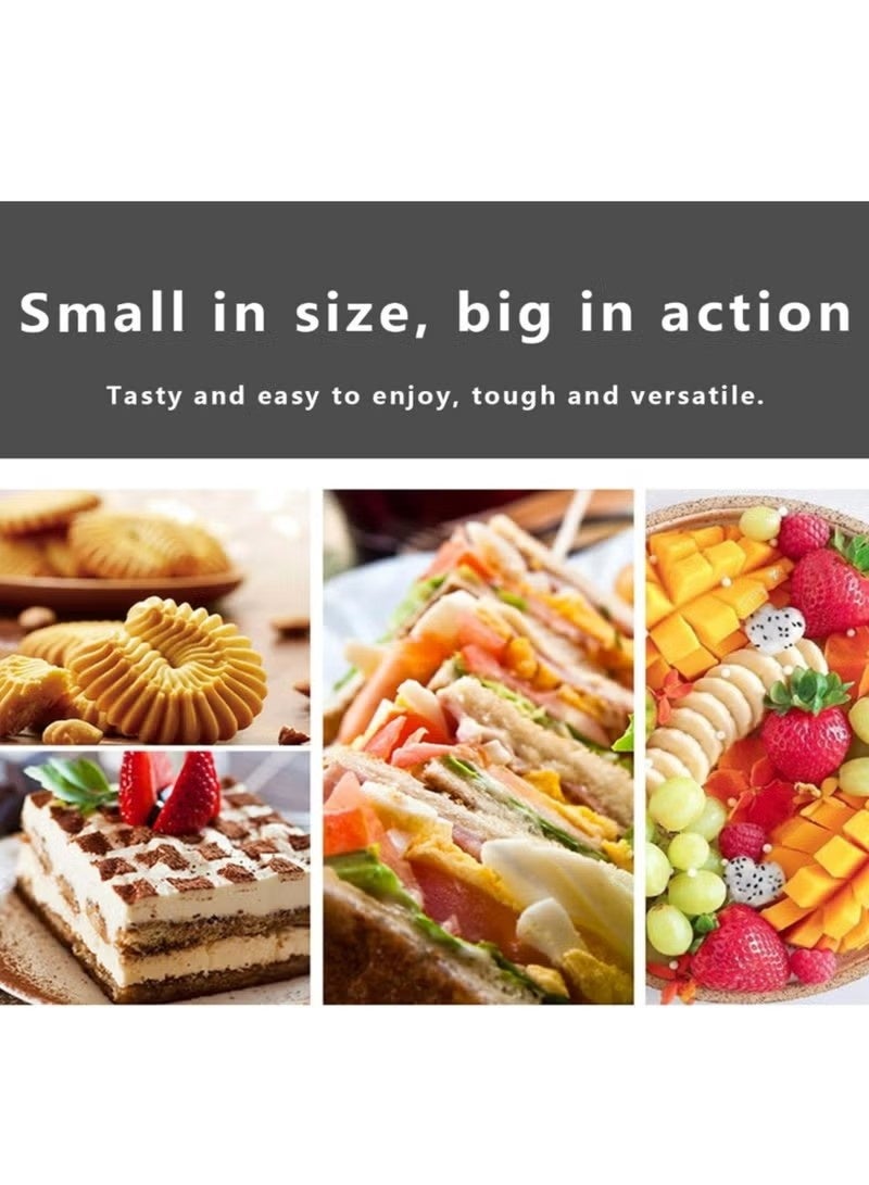 KIIUMI Uncrustable Sandwich Maker Cutters for Kids Lunch,Mini Cookie Cutter and Sealer - Image 2