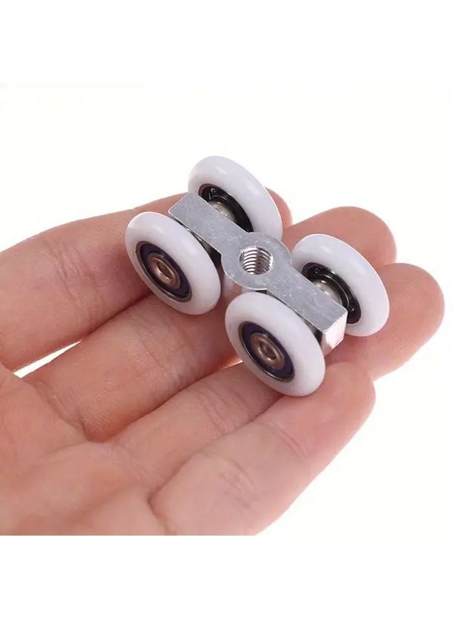2 PCS Hot Sliding Door Rollers 4 Wheels Hanging Home Door Hardware Accessories - Image 4