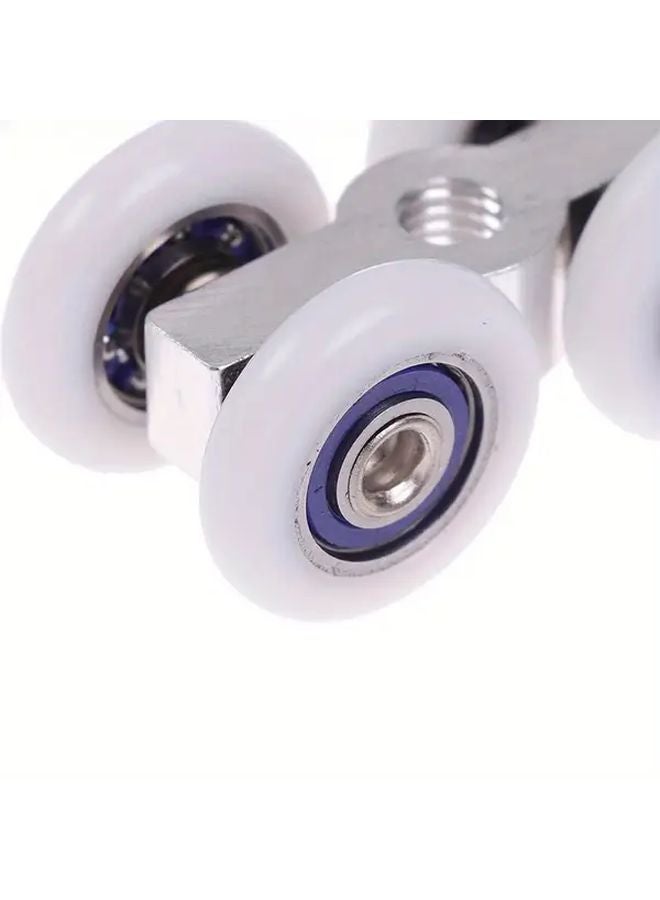 2 PCS Hot Sliding Door Rollers 4 Wheels Hanging Home Door Hardware Accessories - Image 5