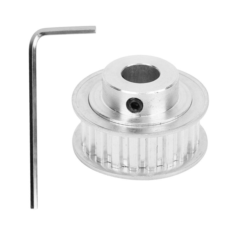 20 Teeth Synchronous Wheel XL Type Aluminum 31.83mm - Precise Synchronization Timing Pulley for High Accuracy Machining - Image 1