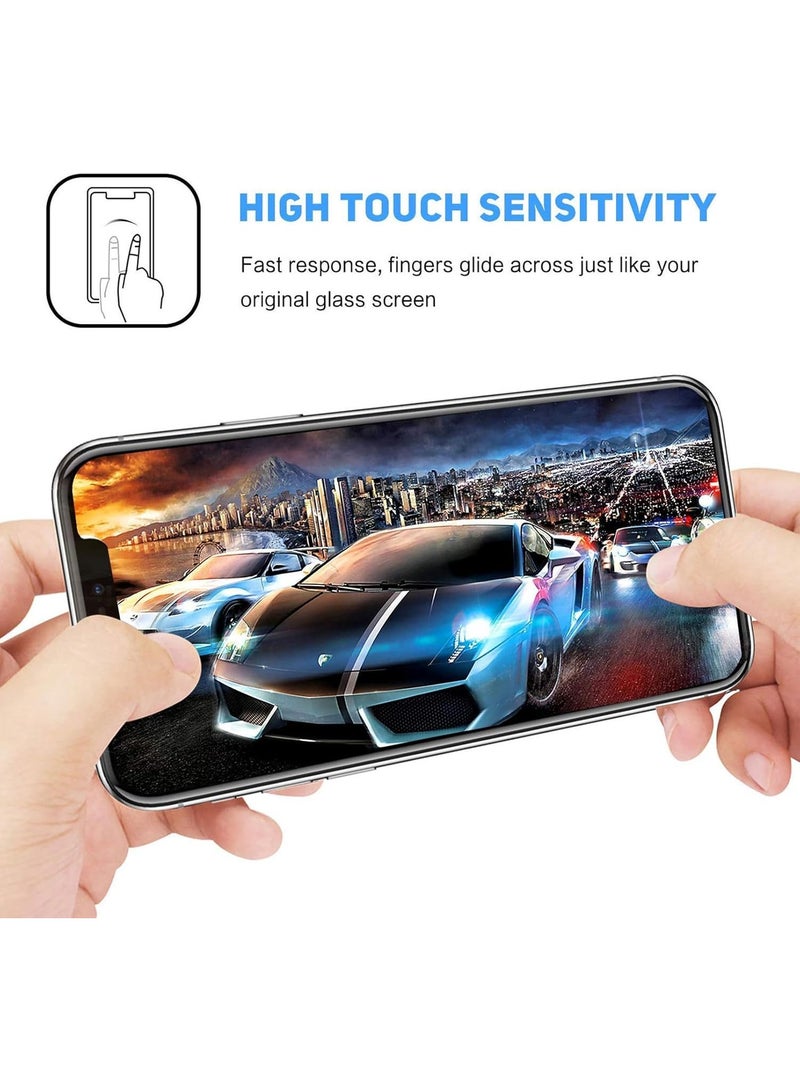 2 Pack Tempered Glass Screen Protector for Oukitel C61 Pro (6.88 inch)  .9H Hardness Avoid-Scratch hpone No Bubbles Protective Film Tempered Glass - Image 2