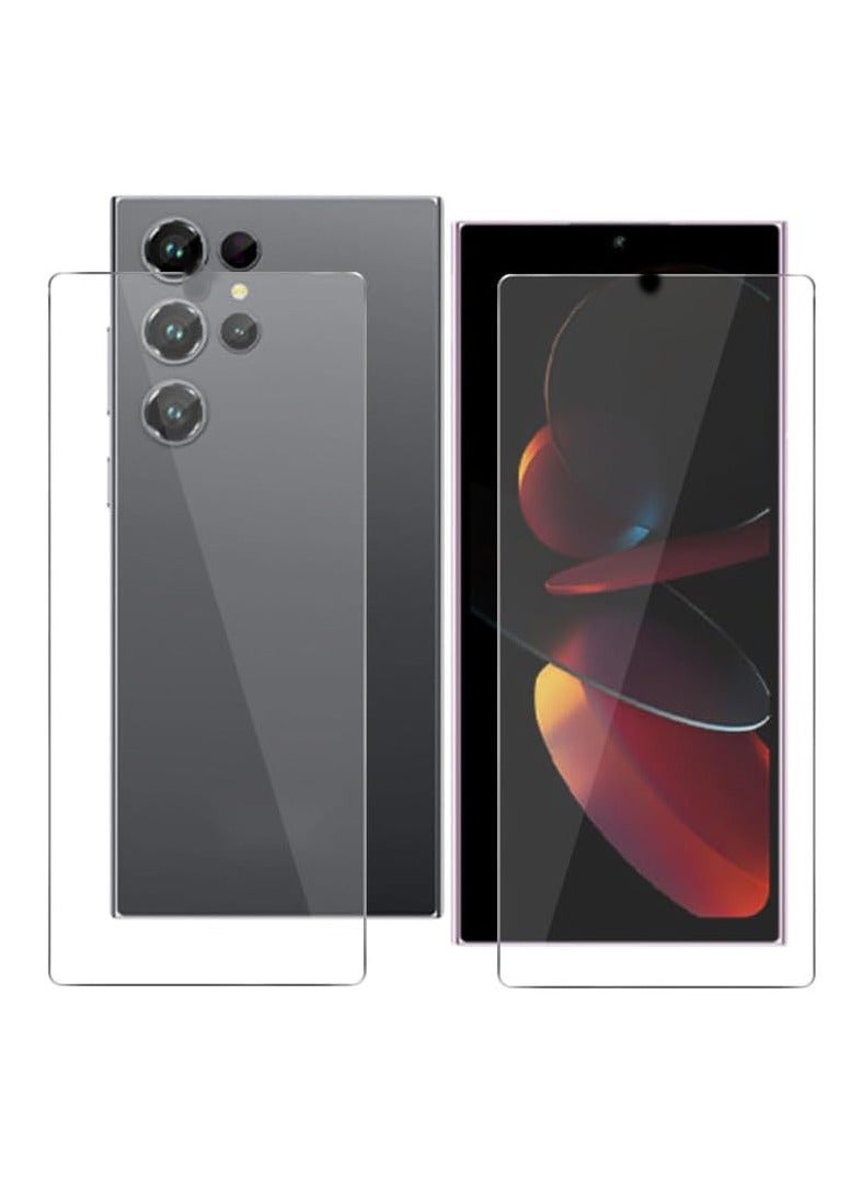 2 Pack Tempered Glass Screen Protector for Oukitel C61 Pro (6.88 inch)  .9H Hardness Avoid-Scratch hpone No Bubbles Protective Film Tempered Glass - Image 1