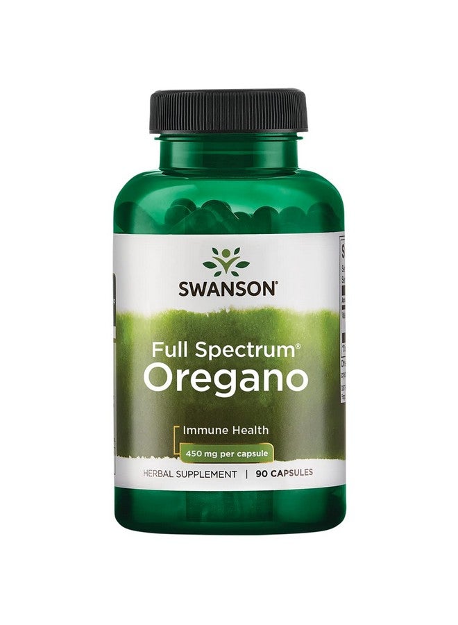 SWANSON Oregano 450 Milligrams 90 Capsules - Image 2