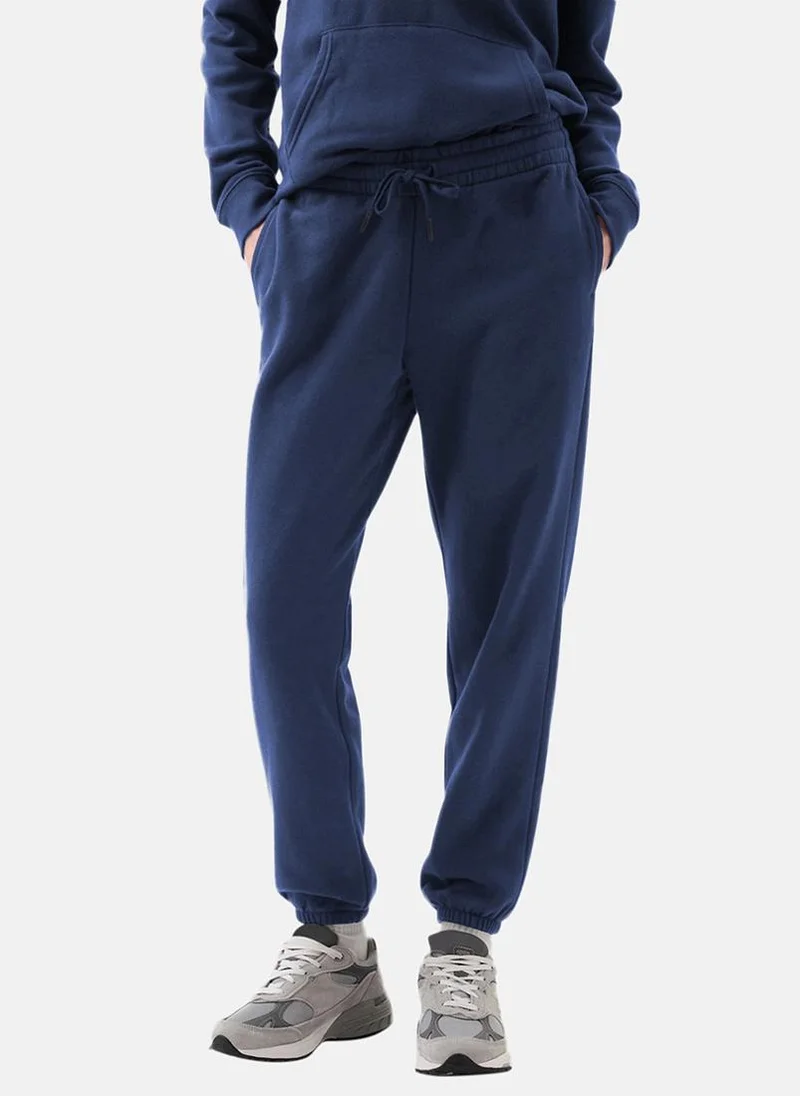 يونيكي Blue Plain Jogger Trouser
