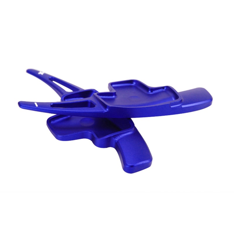 Steering Wheel Paddle Shifter Extension Blue Premium Aluminum Alloy - Anti-Corrosion Wear-Resistant Paddle Extenders For Cars for Mercedes Benz Specific Models 2015-2022 - Image 4