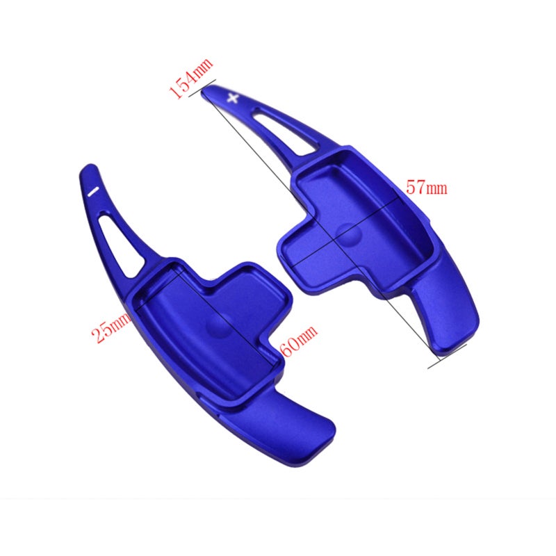 Steering Wheel Paddle Shifter Extension Blue Premium Aluminum Alloy - Anti-Corrosion Wear-Resistant Paddle Extenders For Cars for Mercedes Benz Specific Models 2015-2022 - Image 5