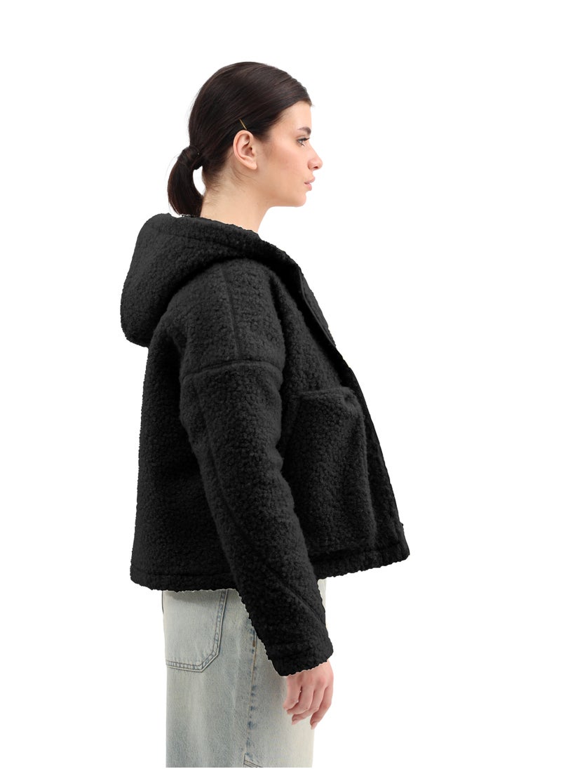 ASTK Hooded sheerling fleece jacket  - Image 2