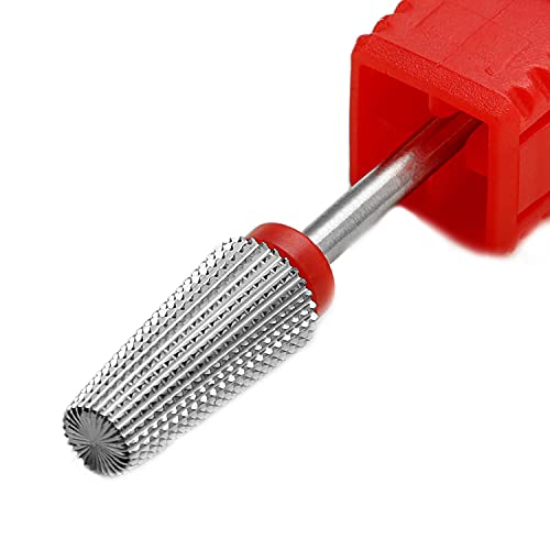 ERUIKA Nail Drill Bits 5 in 1 Carbide Rotary Bit 3/32" Shank Nail Cutter,Left and Right Handed Acrylic or Hard Gel Remover (F) - Image 1