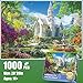 Edsjegn 1000 Piece Puzzle for AdultsLittle Chapel PuzzlesBeautiful Garden Countryside Jigsaw Puzzles 1000 PiecesFun Christian Puzzle for Adults Kids SeniorsChallenging Family Game Great Gift Idea28x20 in - Image 4