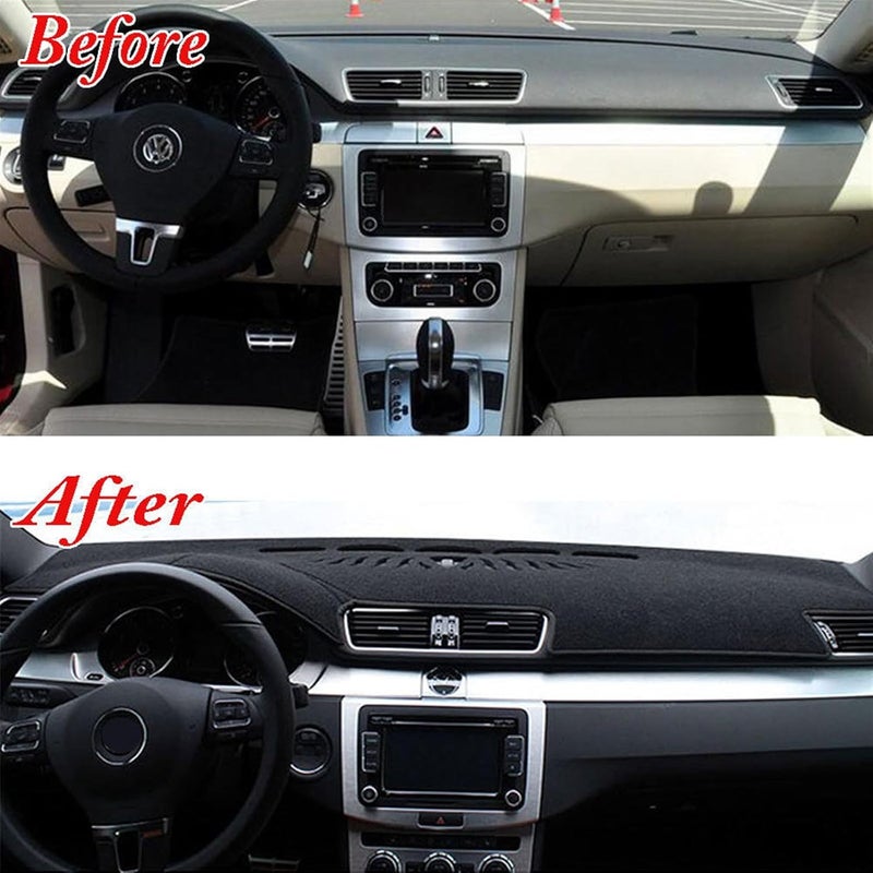 Wivplex LHD Car Dashboard Cover Mat for VW Passat - Image 5