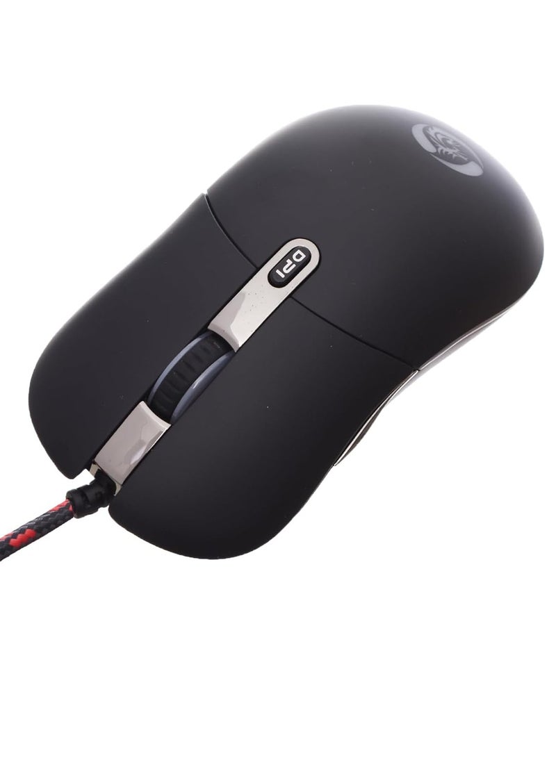 X7 USB Wired Professional Gaming Mouse Black  - Image 5