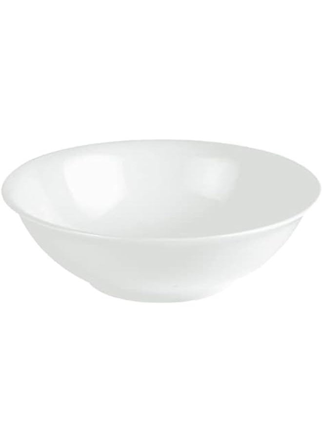 Servewell - R 0111 Melamine Round Serving Bowl 19 Cm Diameter White - Image 1